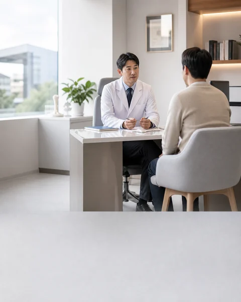 병원 업종 활용을 보여주는 예시 이미지